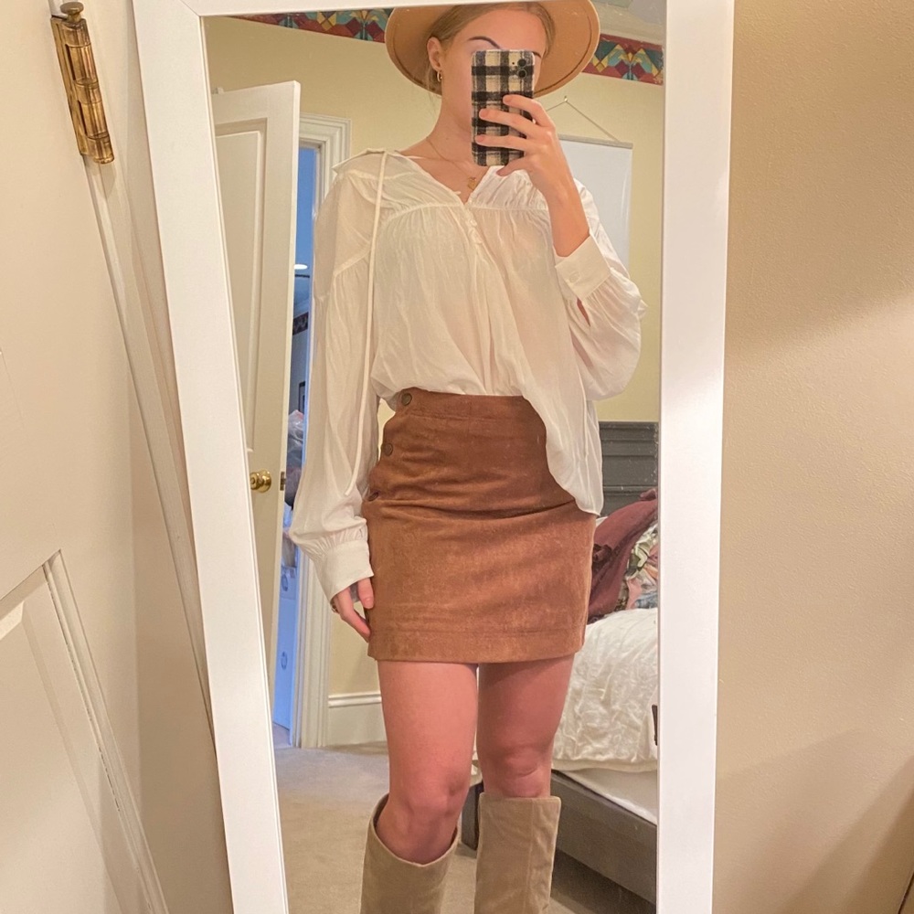 Tan skirt